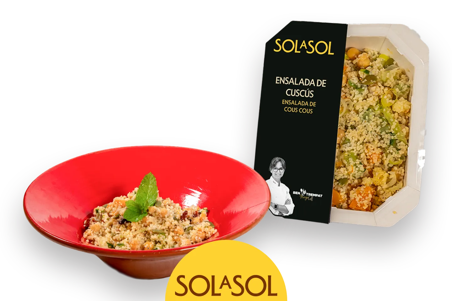 Ensalada de cuscús de Ben Trempat