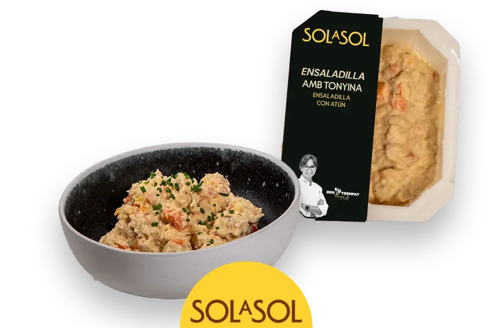Ensaladilla amb tonyina de Ben Trempat